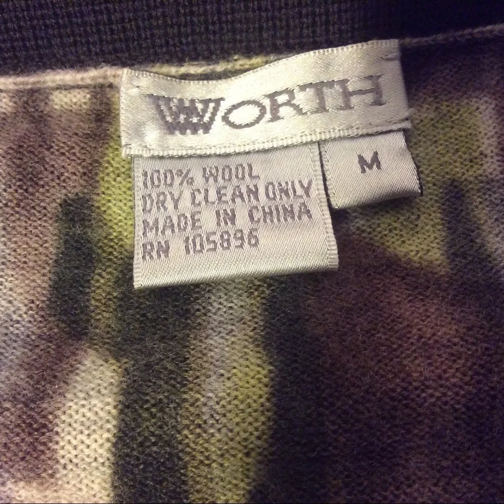 Worth Womens Wool Cardigan Sweater